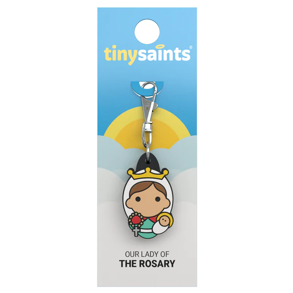 Tiny Saints Charm Our Lady of the Rosary