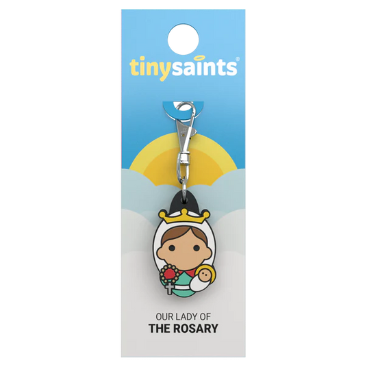 Tiny Saints Charm Our Lady of the Rosary