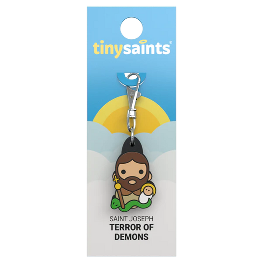 Tiny Saints Charm Saint Joseph Terror of Demons