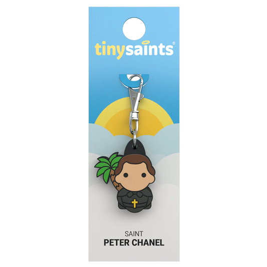Tiny Saints Charm Saint Peter Chanel