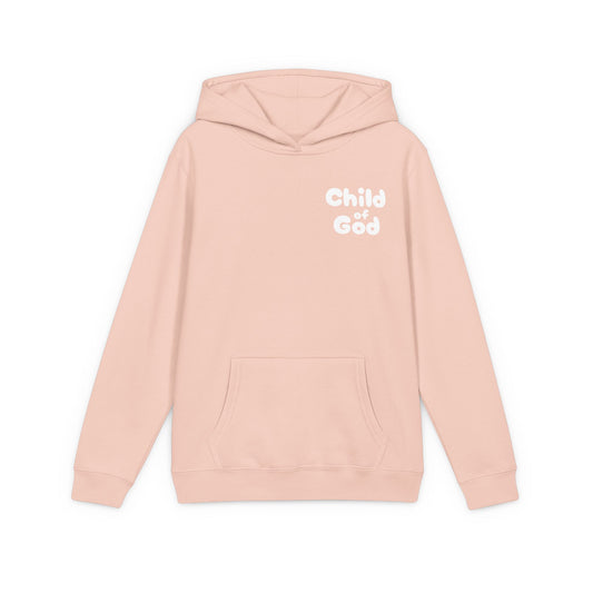 Child of God Light Pink Youth Hoodie