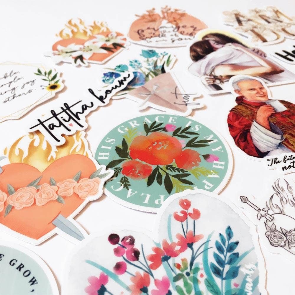 Immaculate Heart of Mary Vinyl Sticker