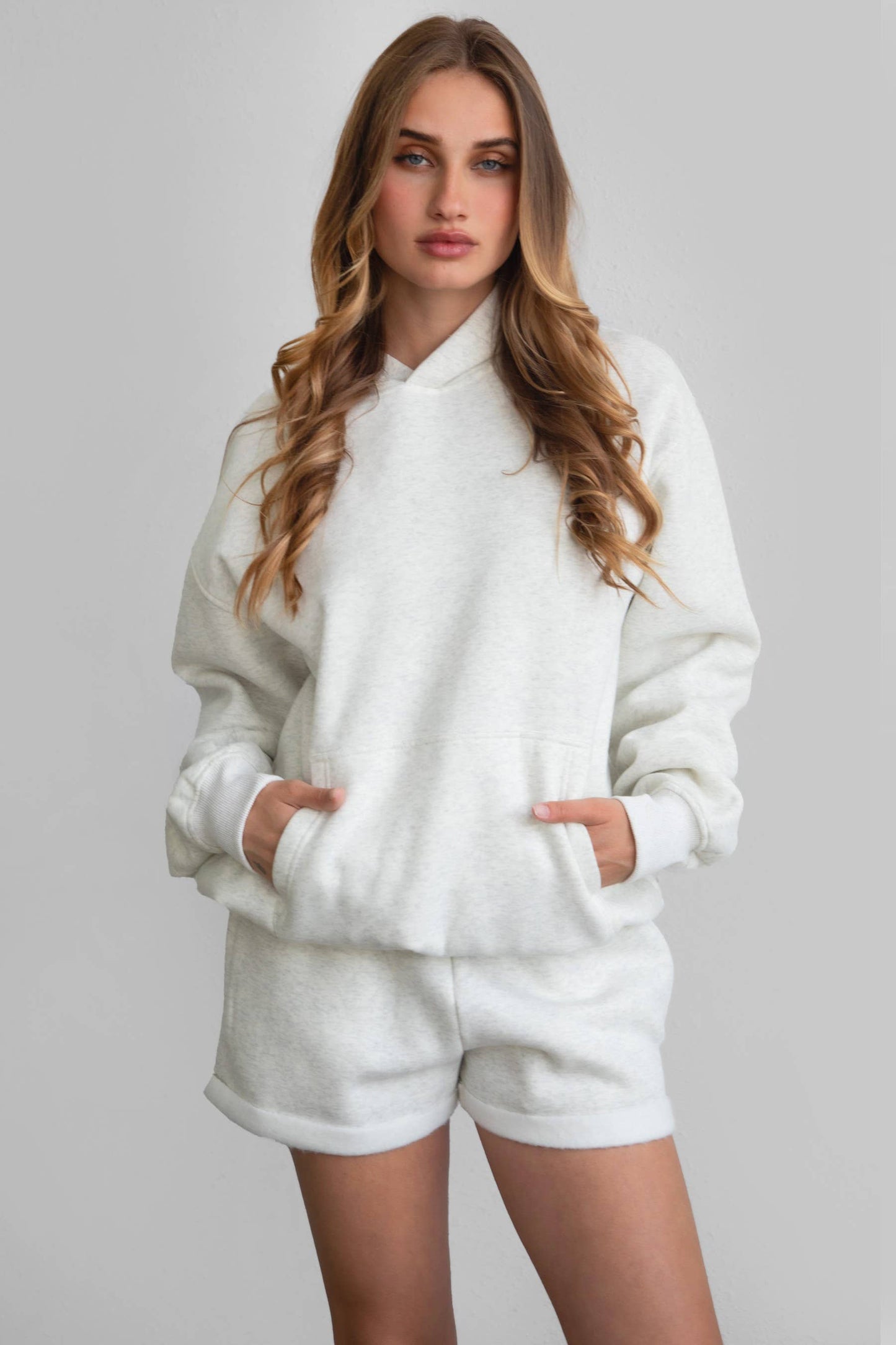 DAMI Cloud Fleece Classic Oversized Hoodie Kangaroo Pocket