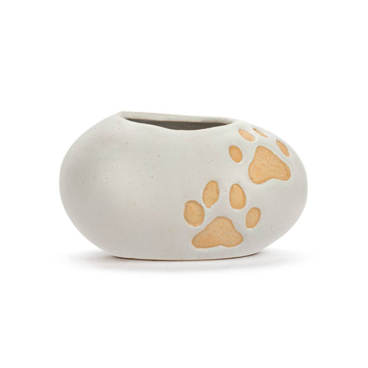 Inspired Small Planter - Paw Prints