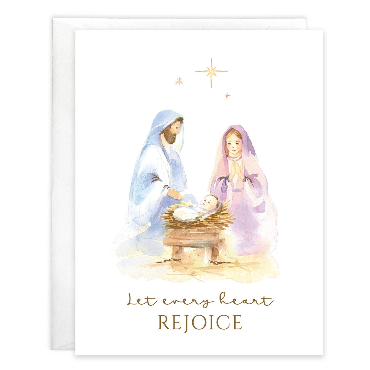 Box/Pack Scripture Christmas Card - Holy Family