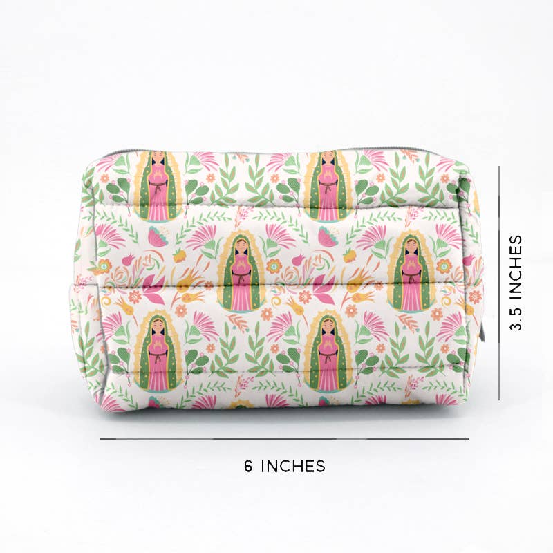 Our Lady of Guadalupe Puffer Pouch