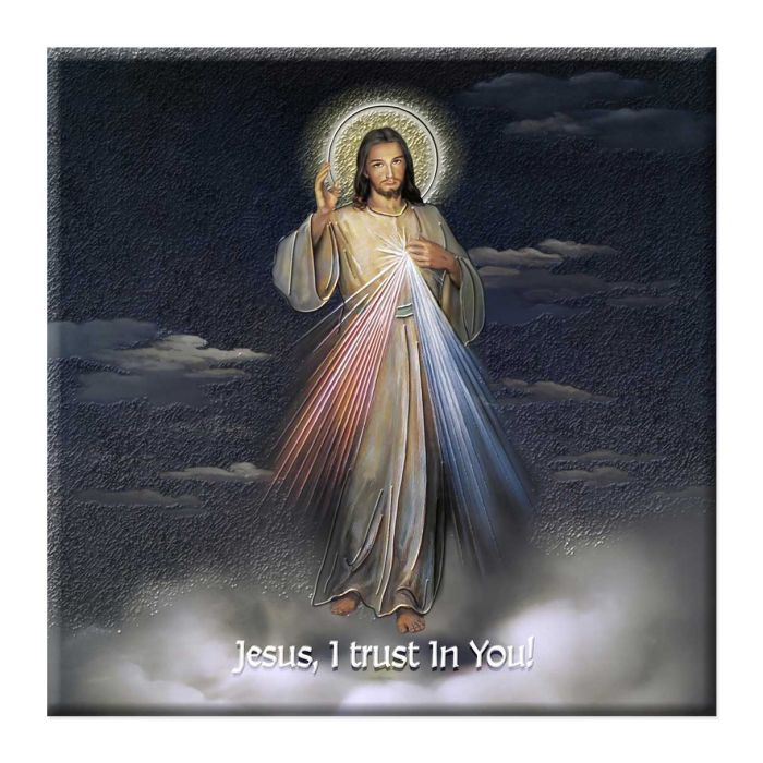 Divine Mercy Ceramic Tile