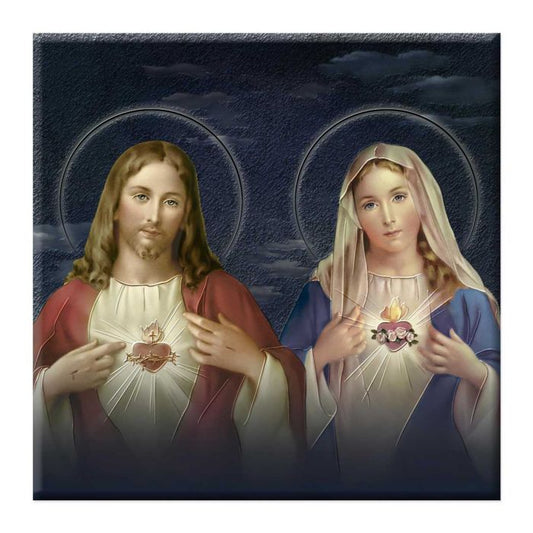 Sacred Hearts Ceramic Tile