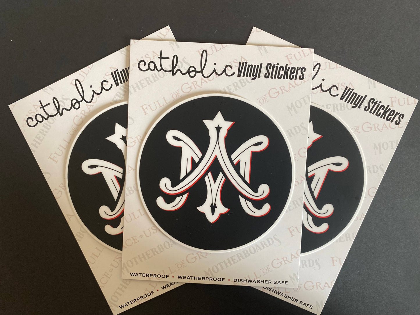 Large Marian Auspice 4" Sticker Decal - NEW