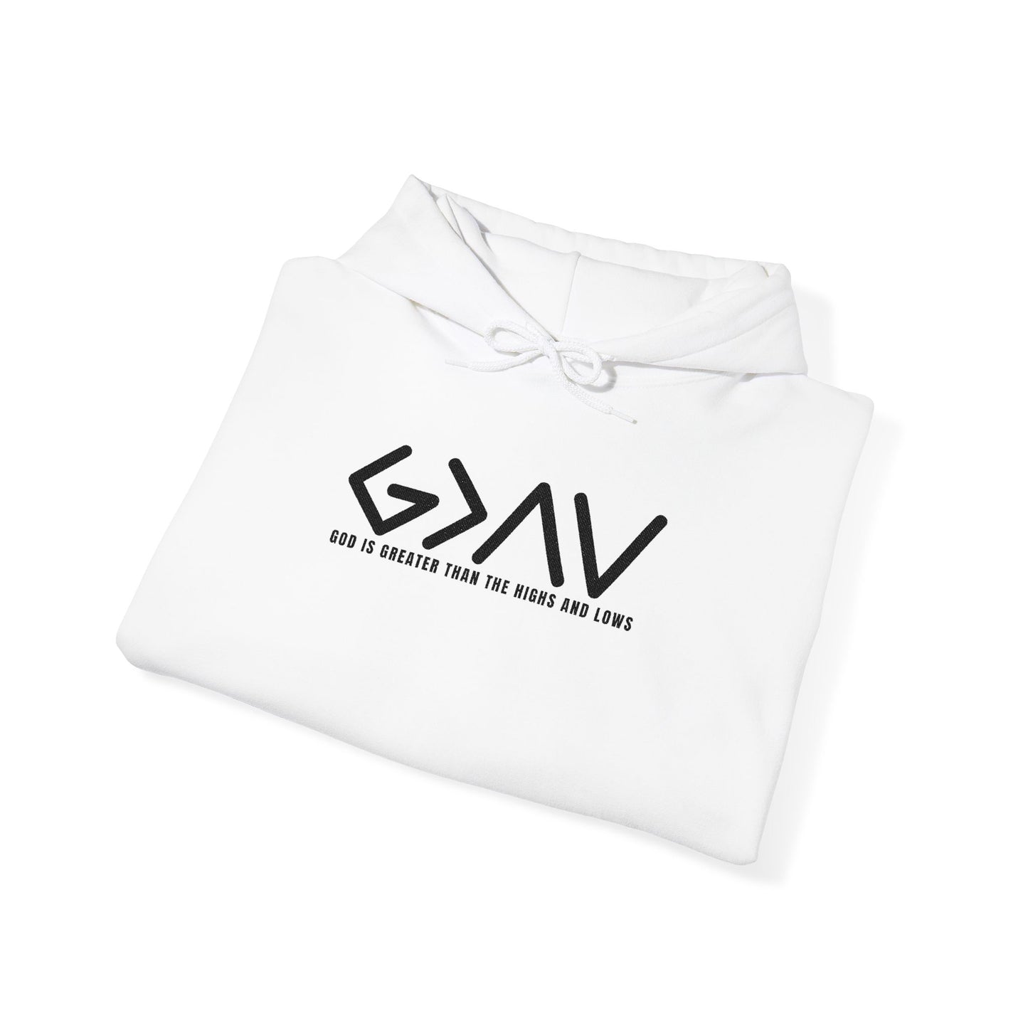 GDAV Minimal Logo Hoodie — Distressed Graphic Pullover