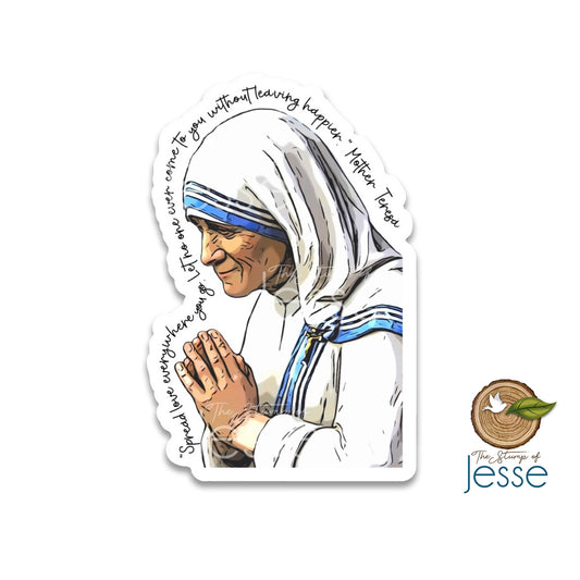 Mother Teresa of Calcutta Catholic Sticker