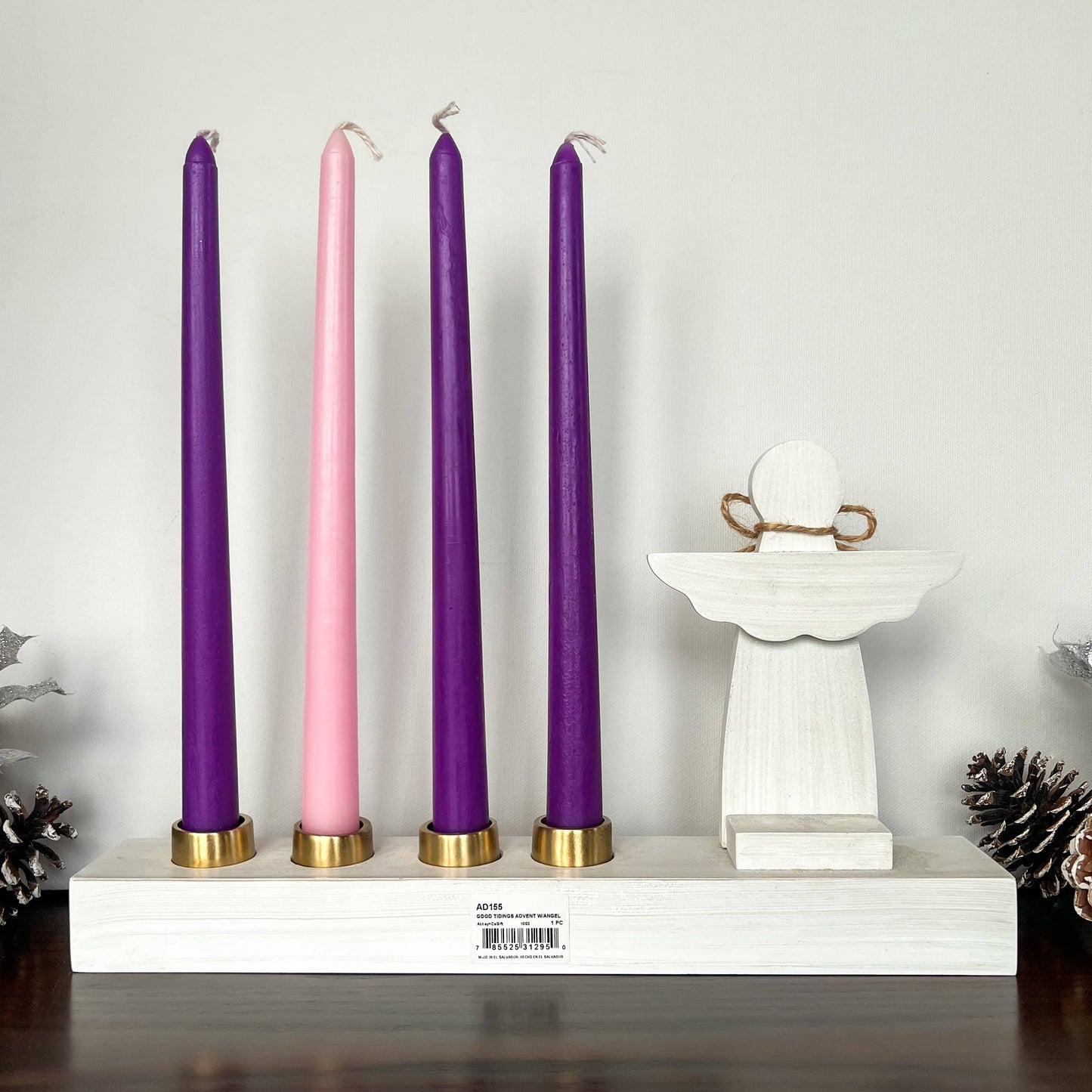 Angel Advent Candle Holder