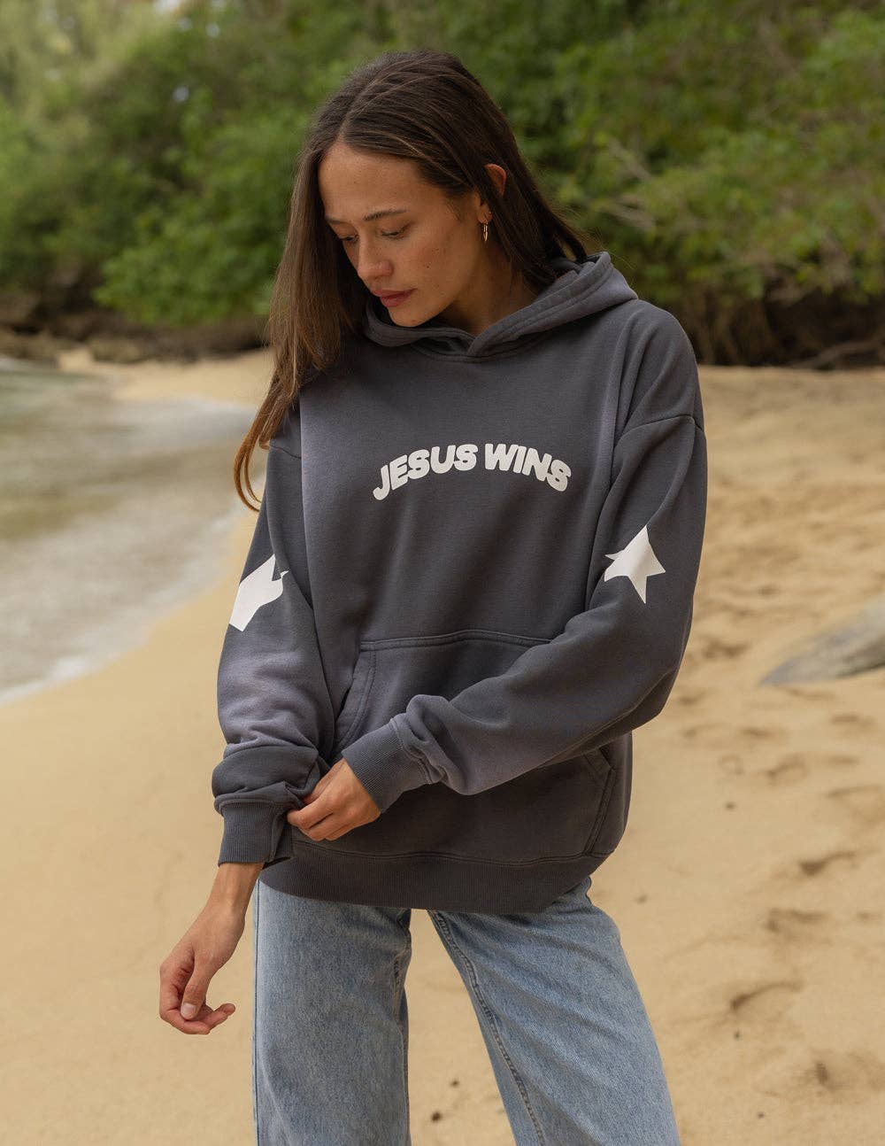 Jesus Wins Unisex Hoodie