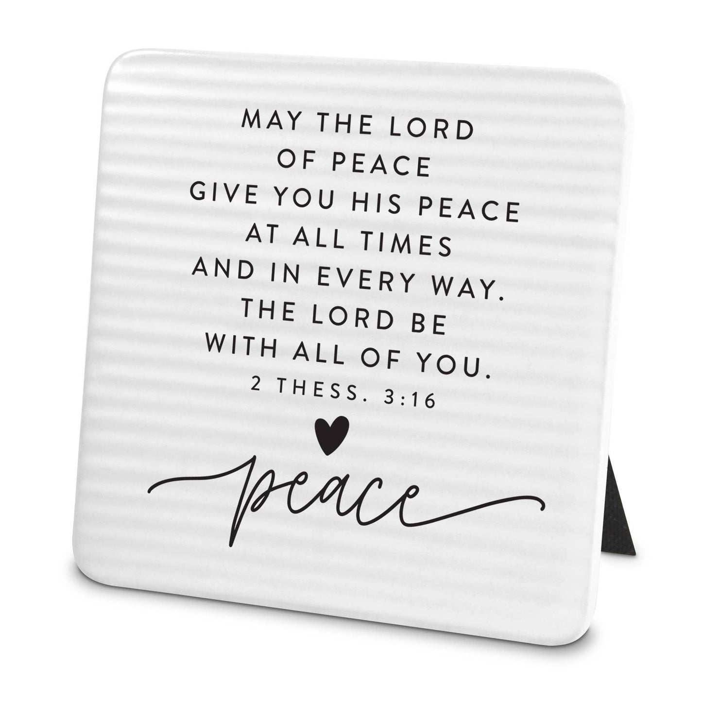 👀 LCP Tabletop Plaque The Lord Of Peace 4X4