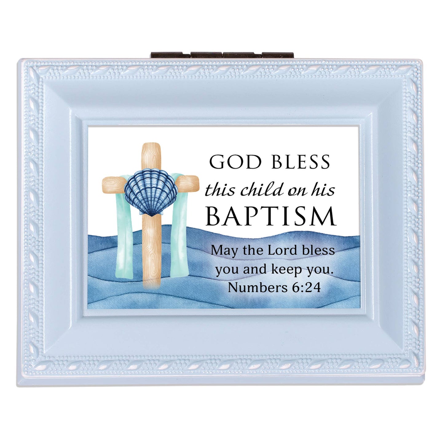 Keepsake Box God Bless Child Baptism