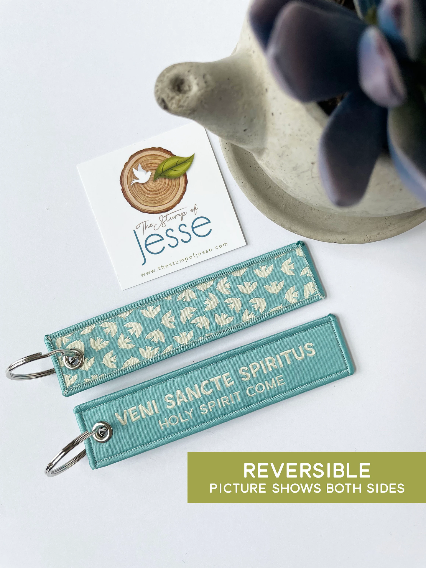 Saints Keychains & Bag Tags