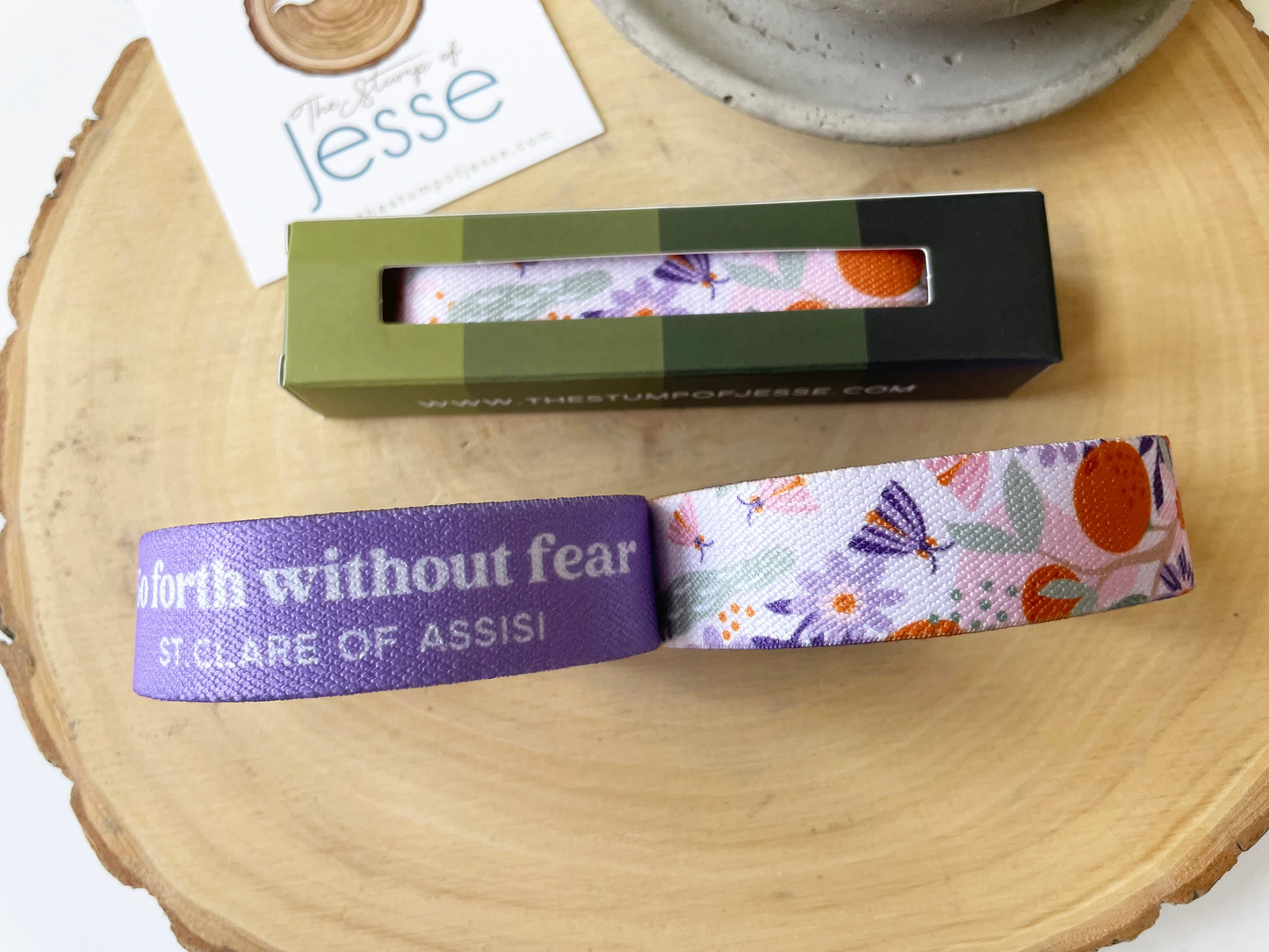 St. Clare of Assisi Reversible Bracelet