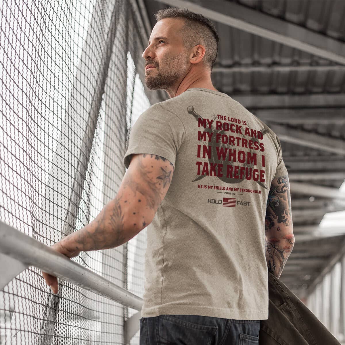 Men's Fortress Shield Tee