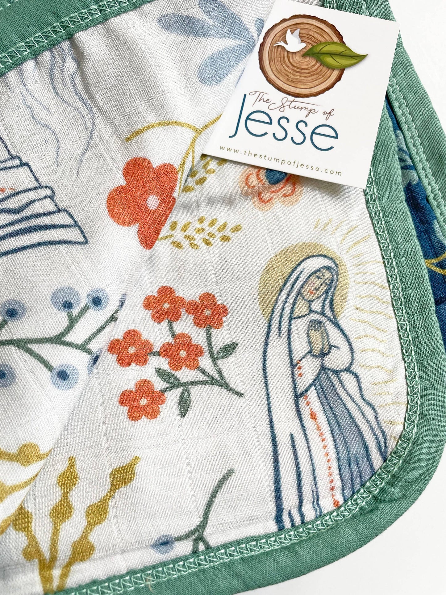 Our Lady of Lourdes & St. Bernadette Quilt