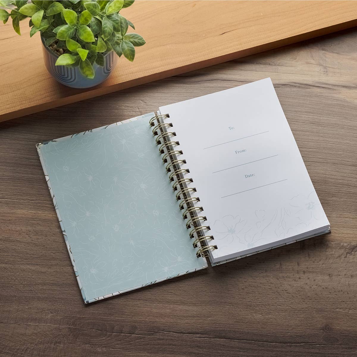 Floral Commit to the Lord Journal