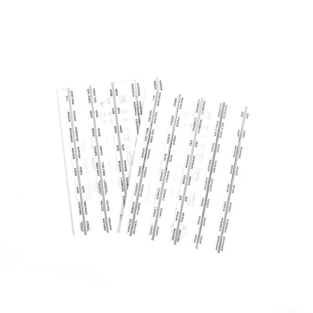 Bible Index Tabs Silver Tabbies