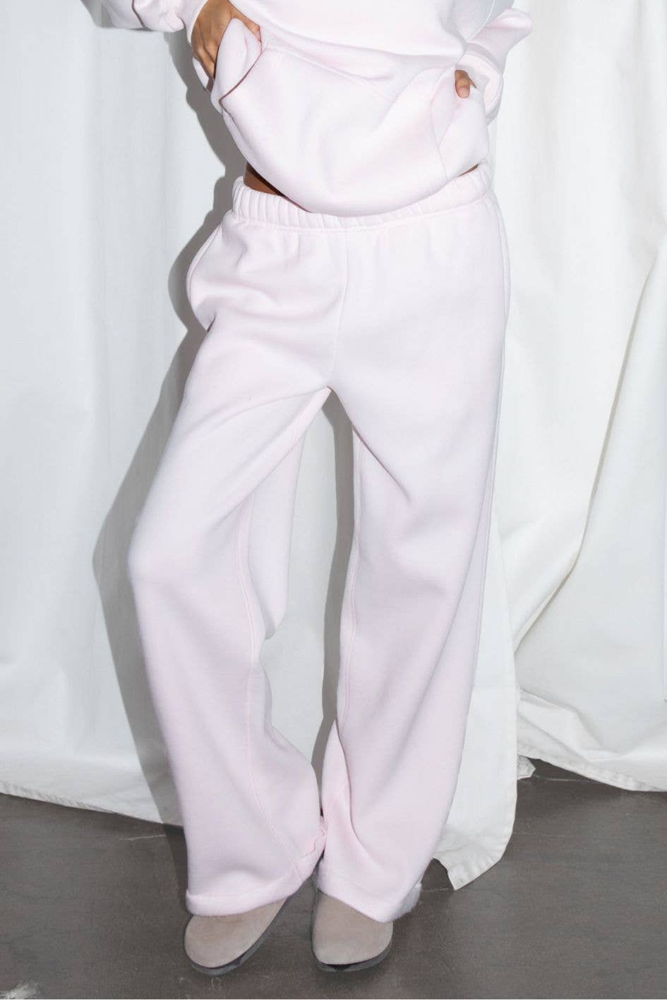 Jesus I Trust in You Dark Brown Wide Leg Sweatpants