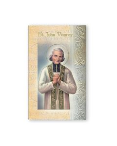 St. John Vianney Biography Card