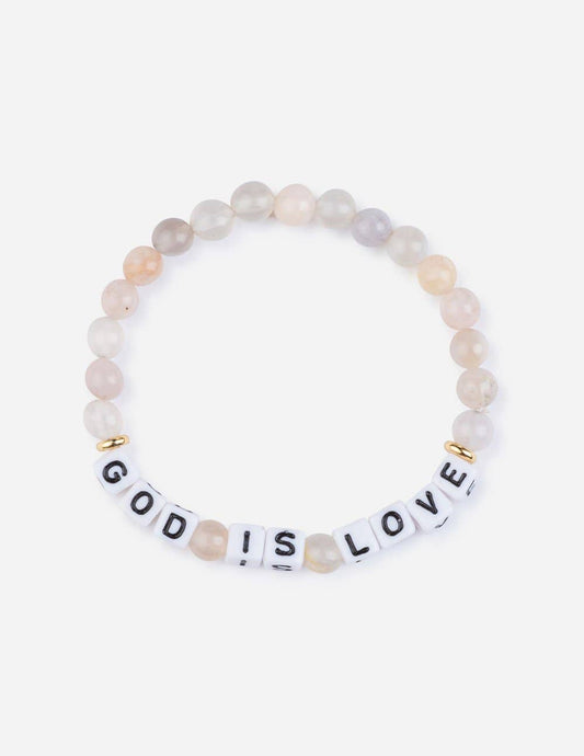 God is Love Letter Bracelet