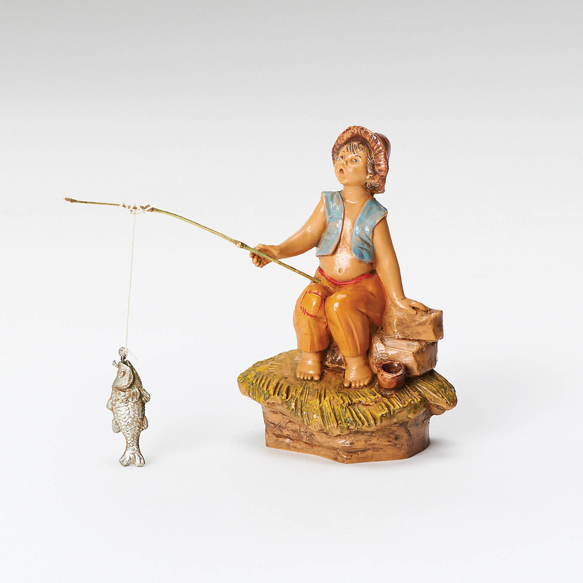 Fontanini 5" Scale Jada Boy Fishing Nativity Figure