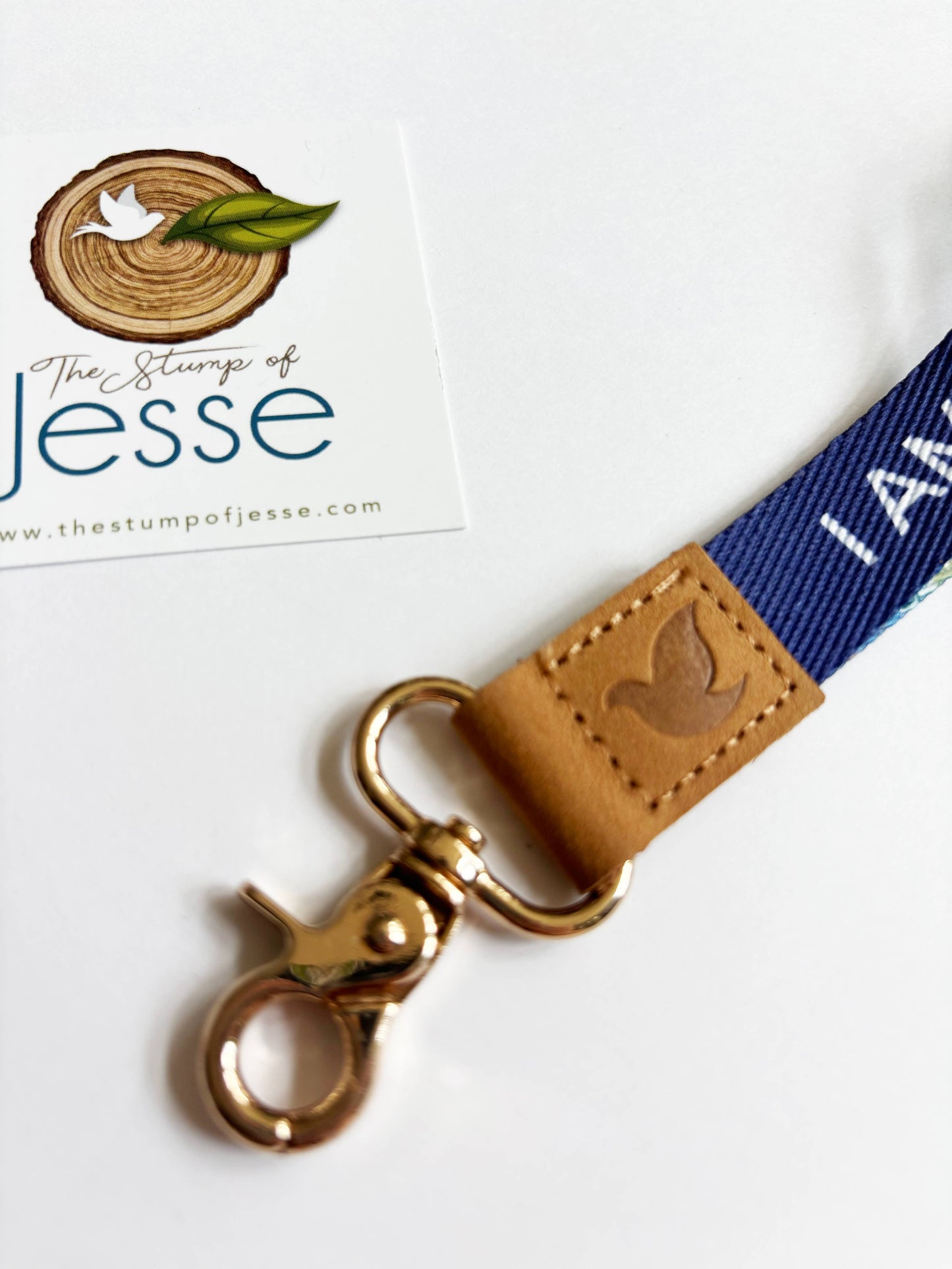 St. Joan of Arc wristlet keychain | Catholic gift | Catholic