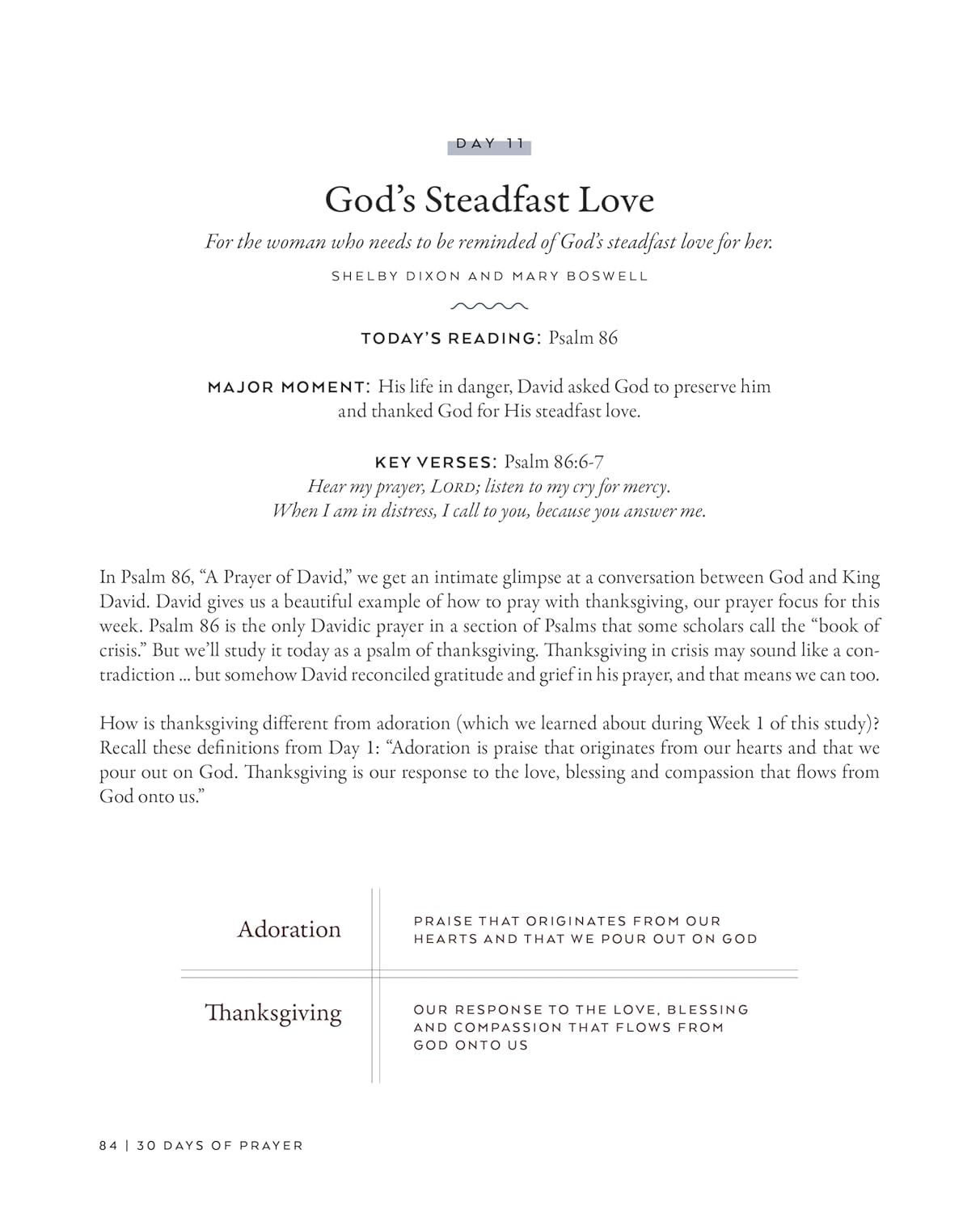 30 Days of Prayer: A Bible Study in Psalms (Proverbs 31 Ministries)