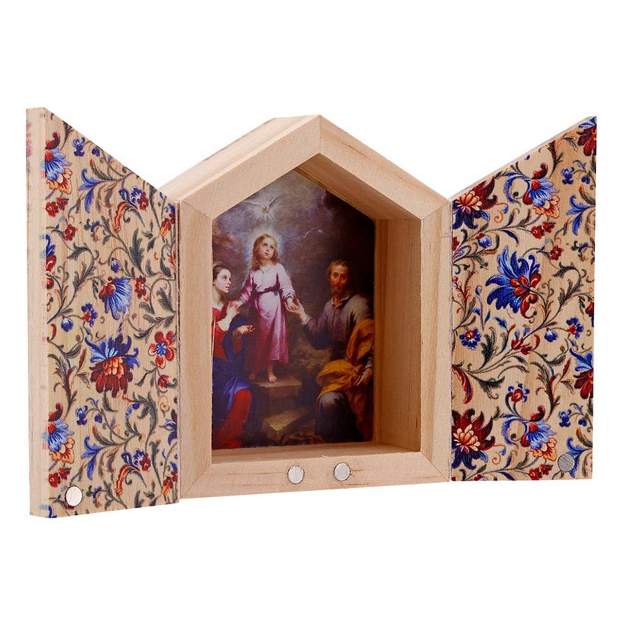 Holy Family Diptych 4x3"