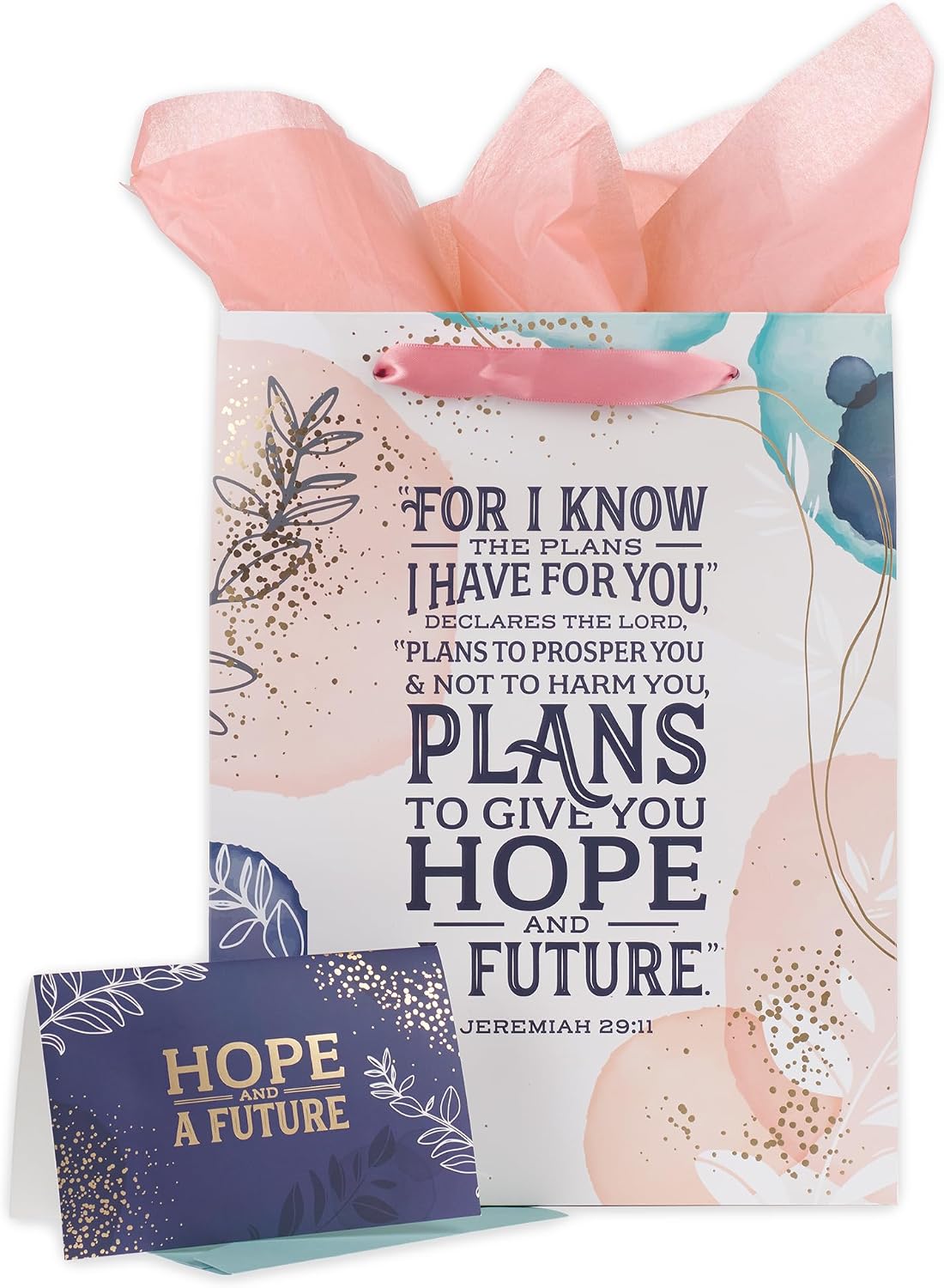 Large Scripture Gift Bag with Card & Tissue