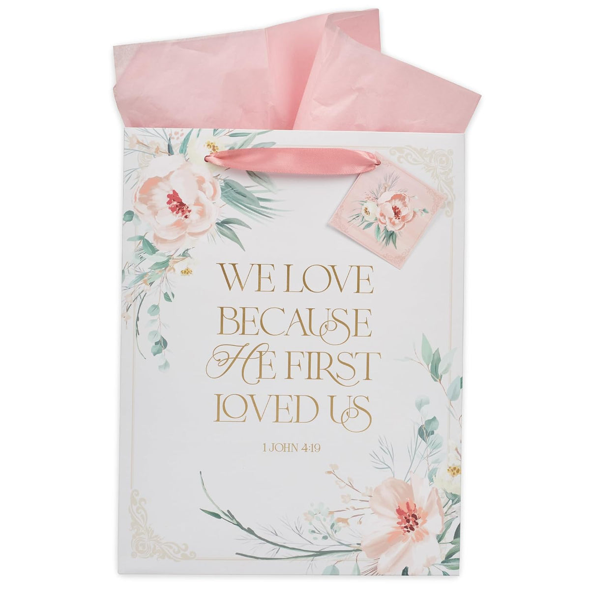 Large Scripture Gift Bag with Tissue Paper