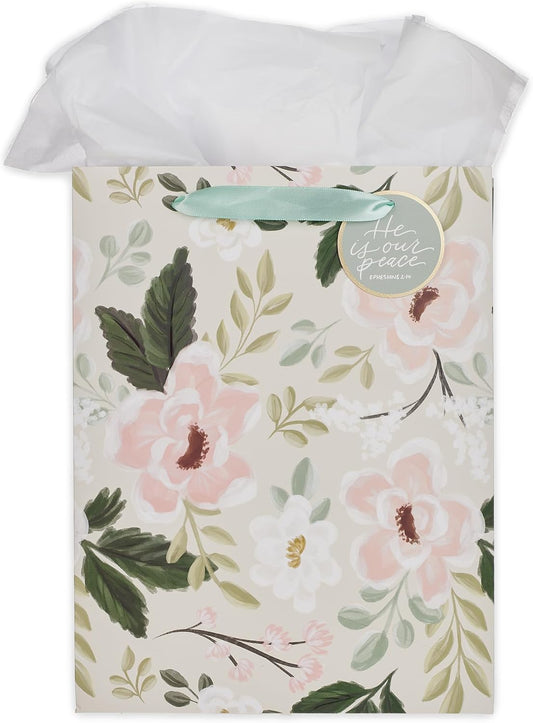 Large Scripture Gift Bag with Tissue Paper