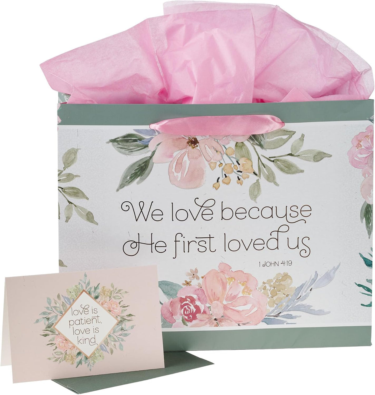 Large Scripture Gift Bag with Card & Tissue