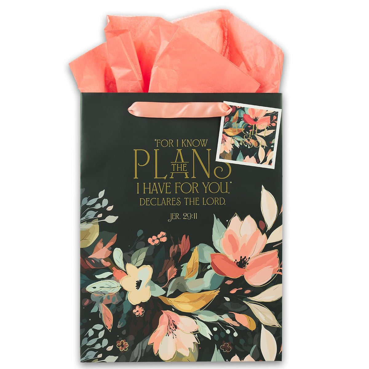 Large Scripture Gift Bag with Tissue Paper