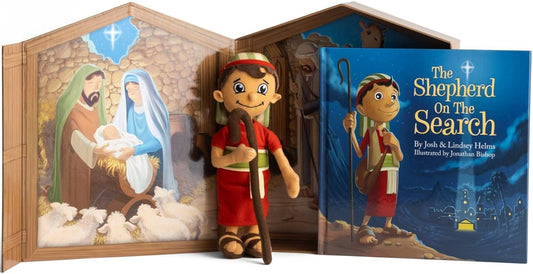 The Shepherd on the Search: Finding Christ in Christmas - Advent Activity Set with Nativity Keepsake Box Hardcover