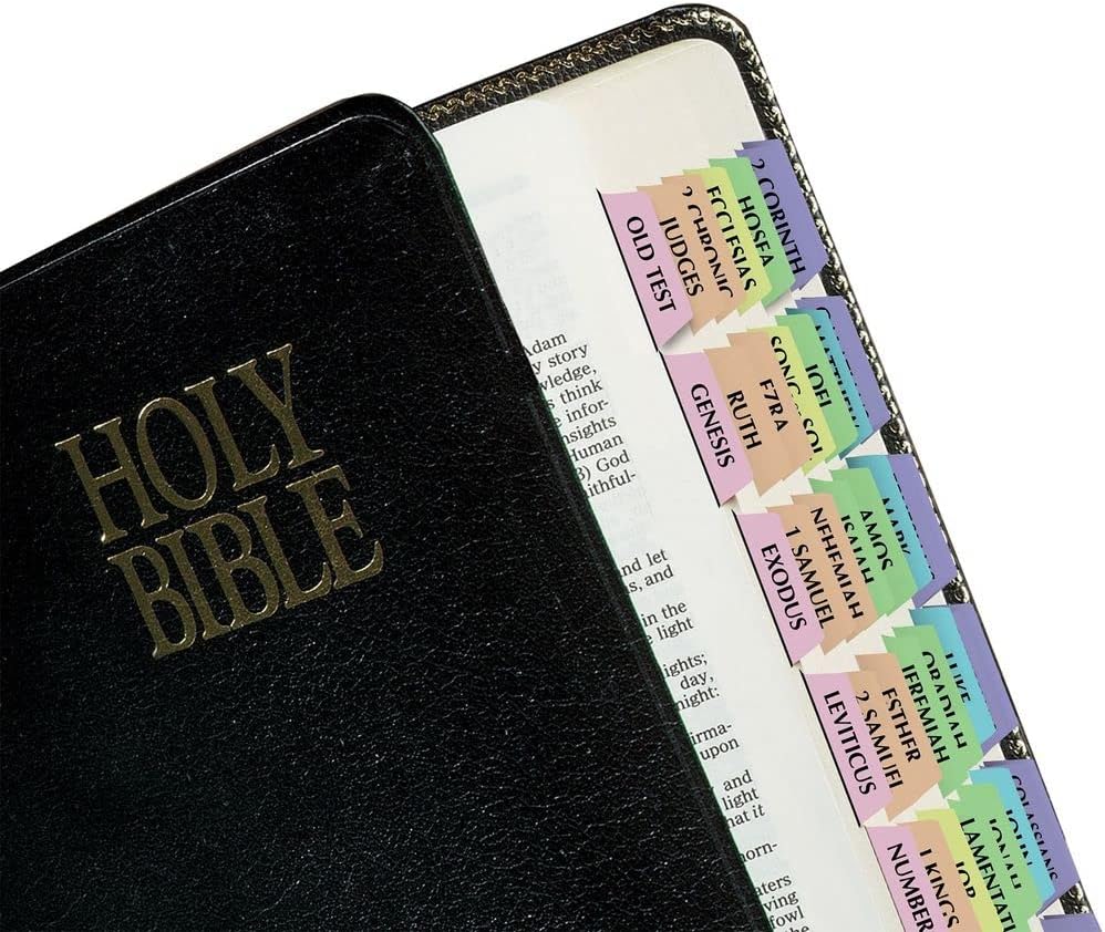 Tabbies Rainbow Catholic Bible Indexing Tabs