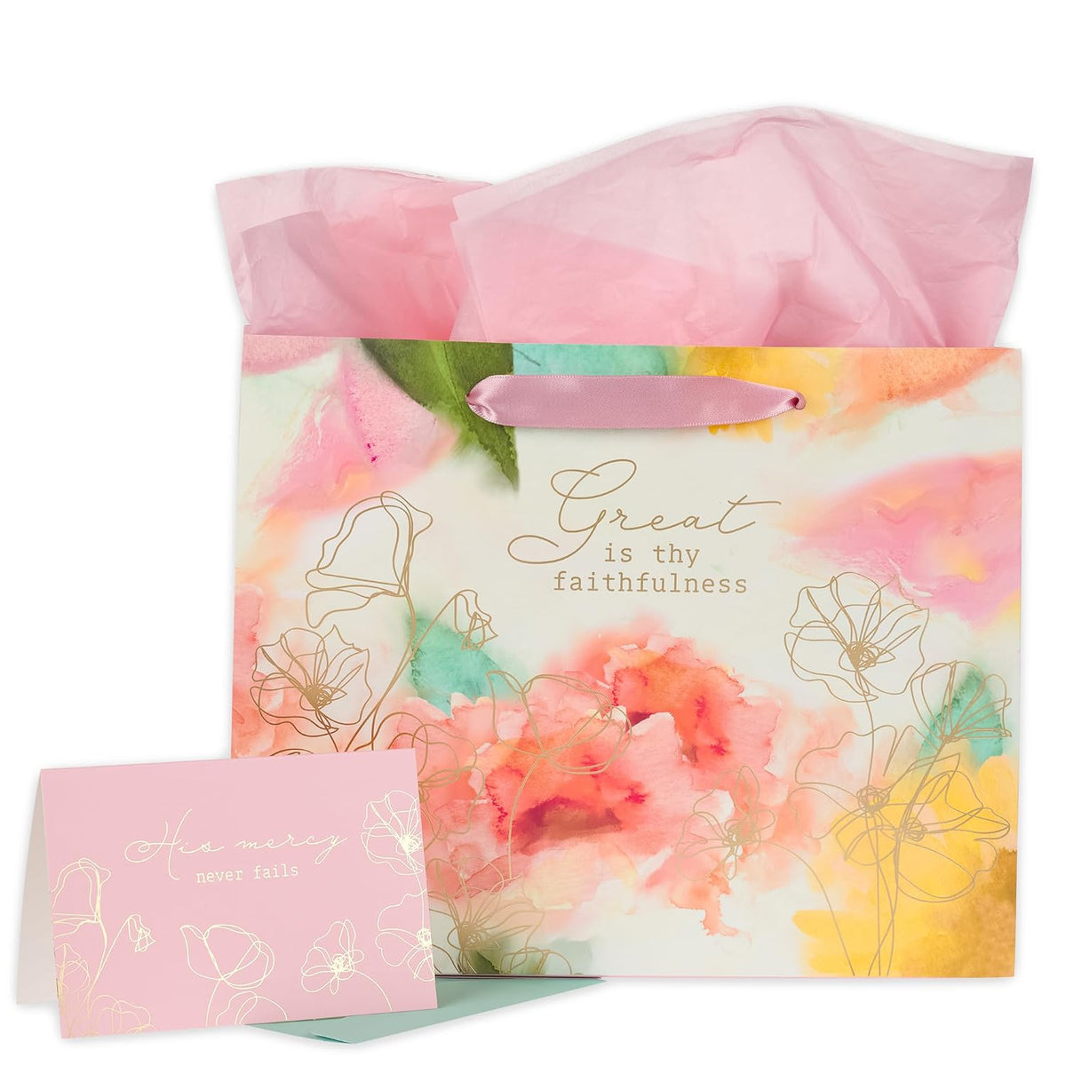 Large Scripture Gift Bag with Card & Tissue