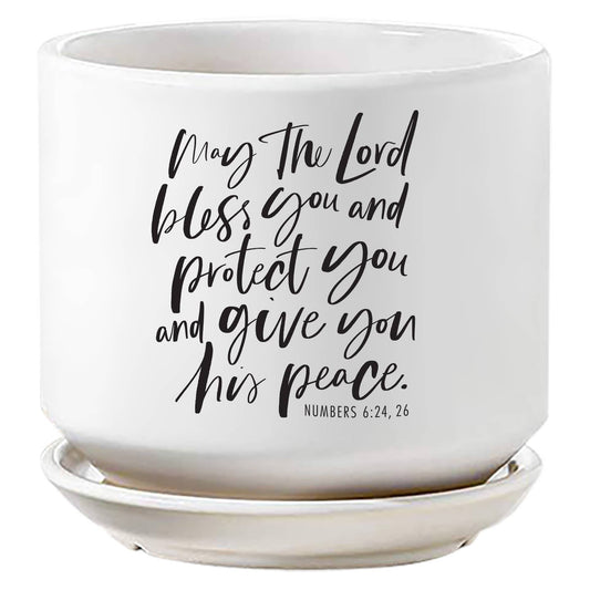 Planter - May the Lord Bless and Protect You