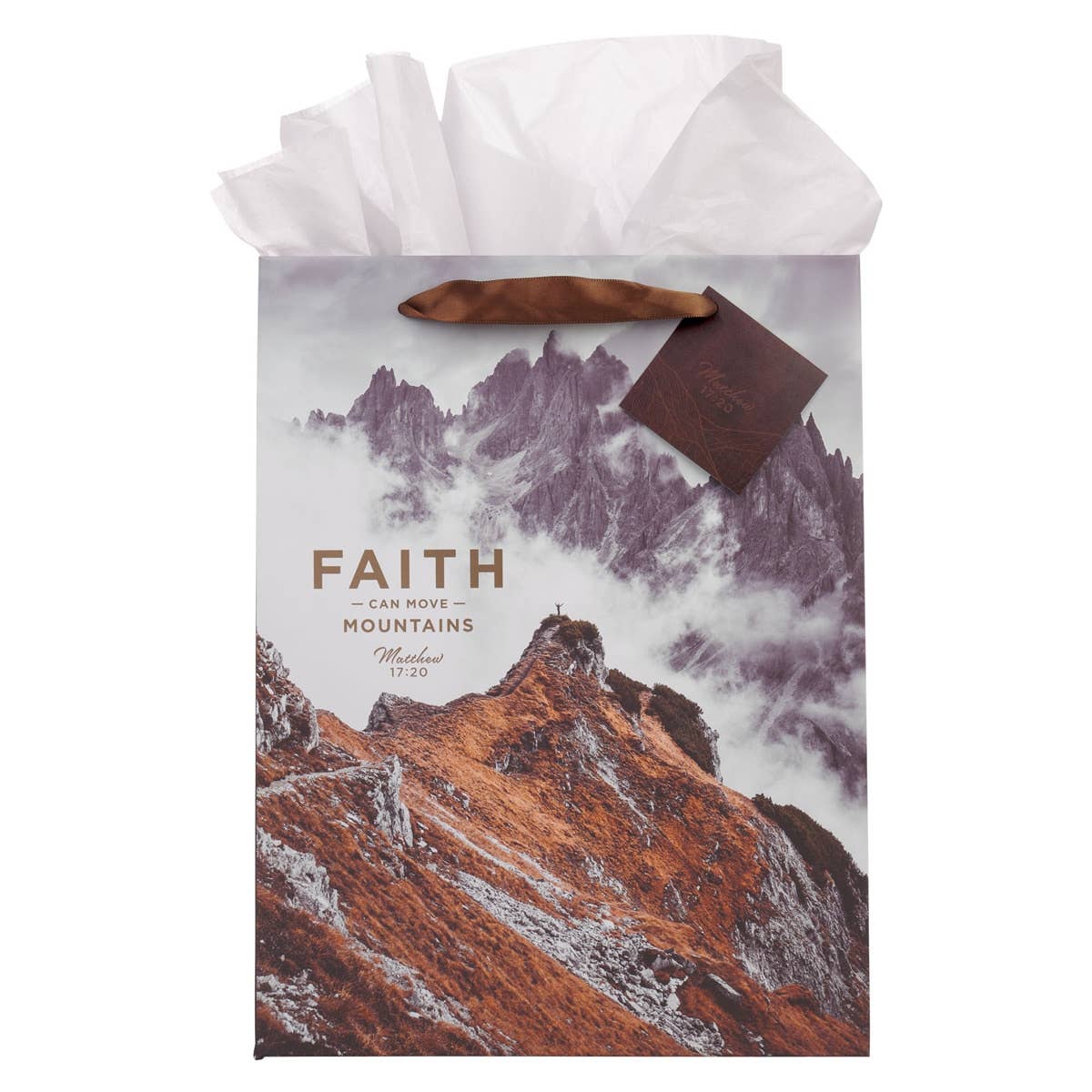 Faith Mountains Gift Bag with Tissue