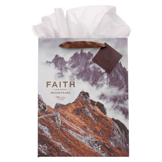 Faith Mountains Gift Bag with Tissue