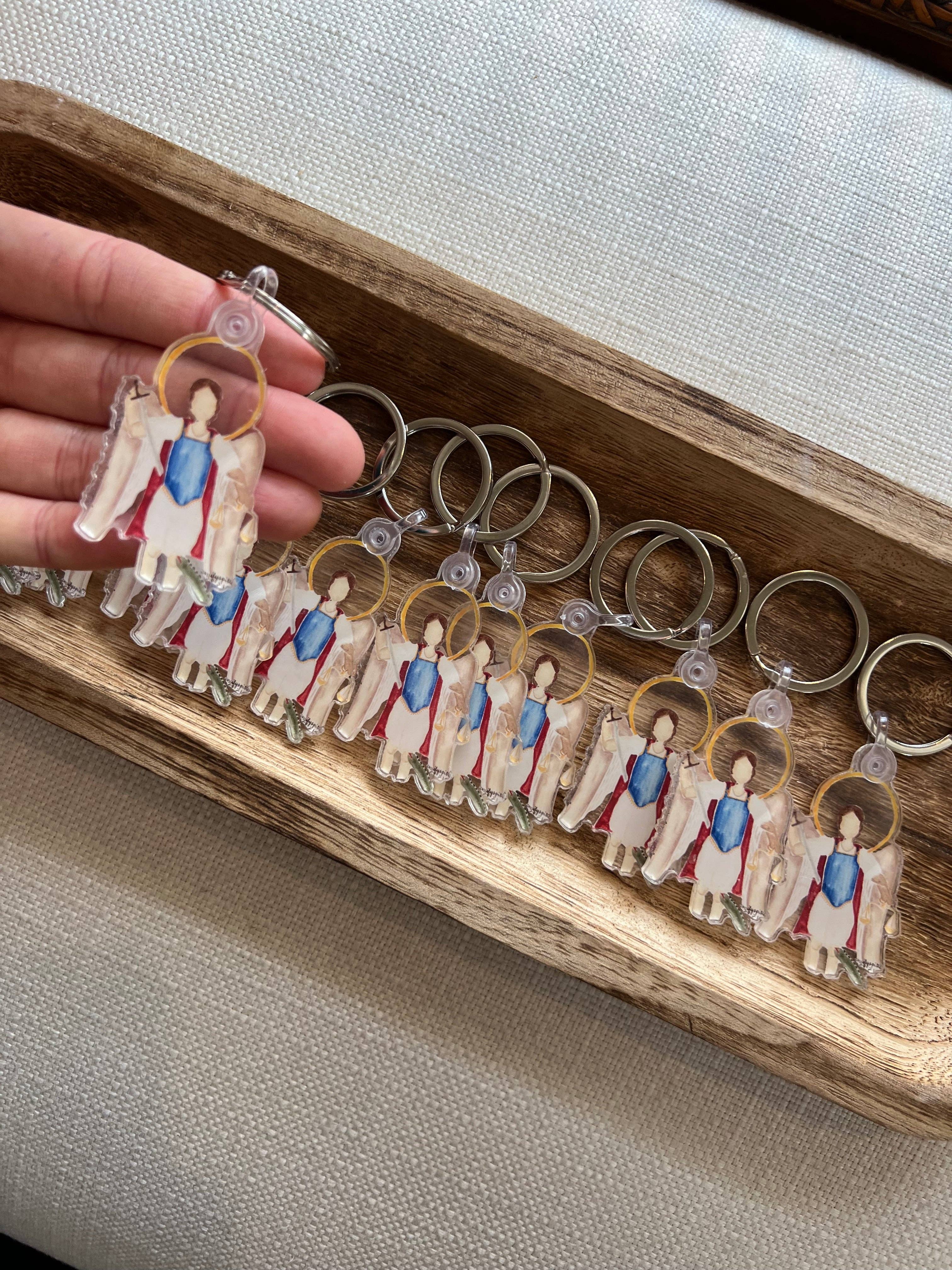 St. Michael the Archangel Keychain – St. George