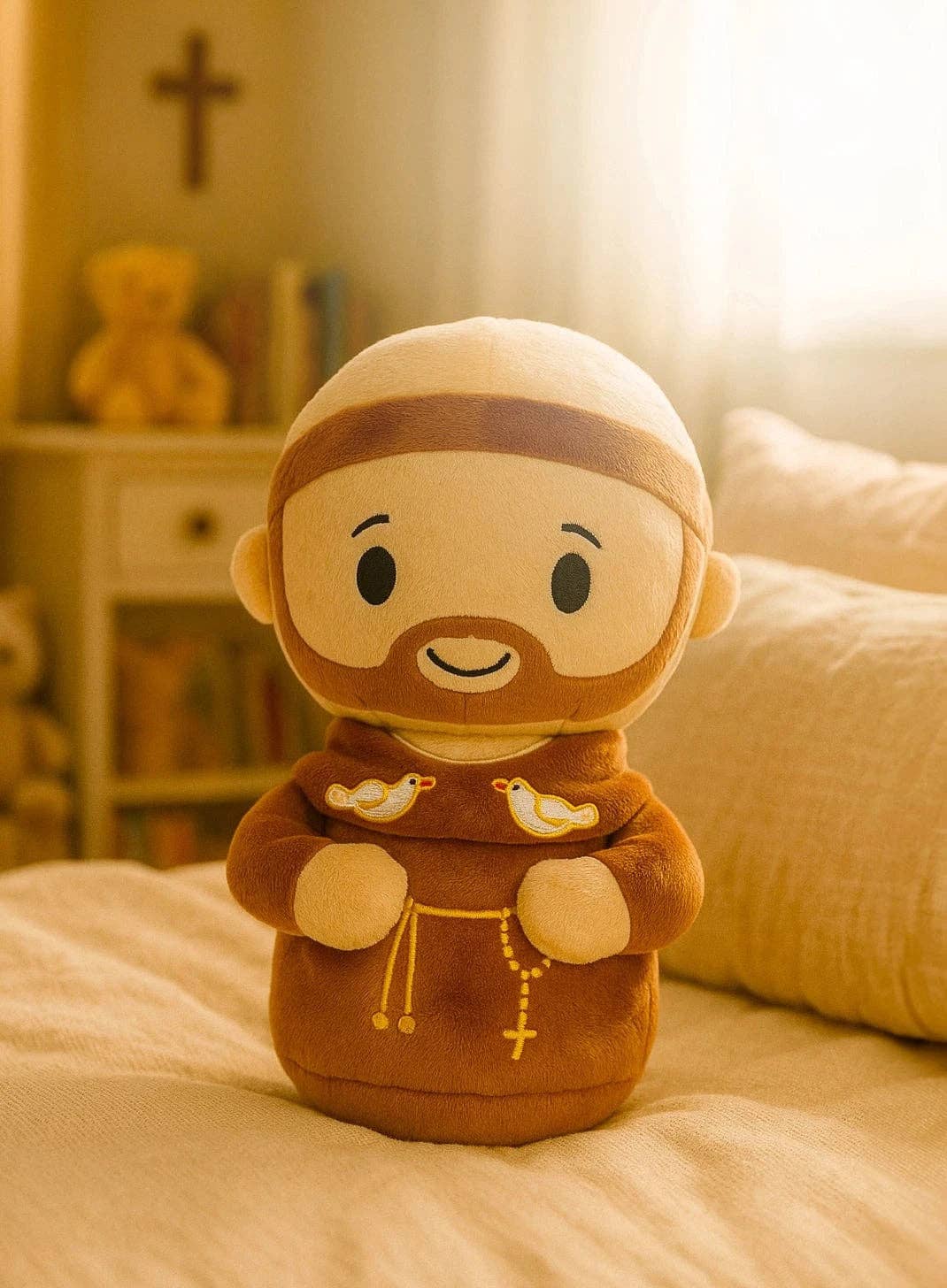 Saint Francis Plush Doll