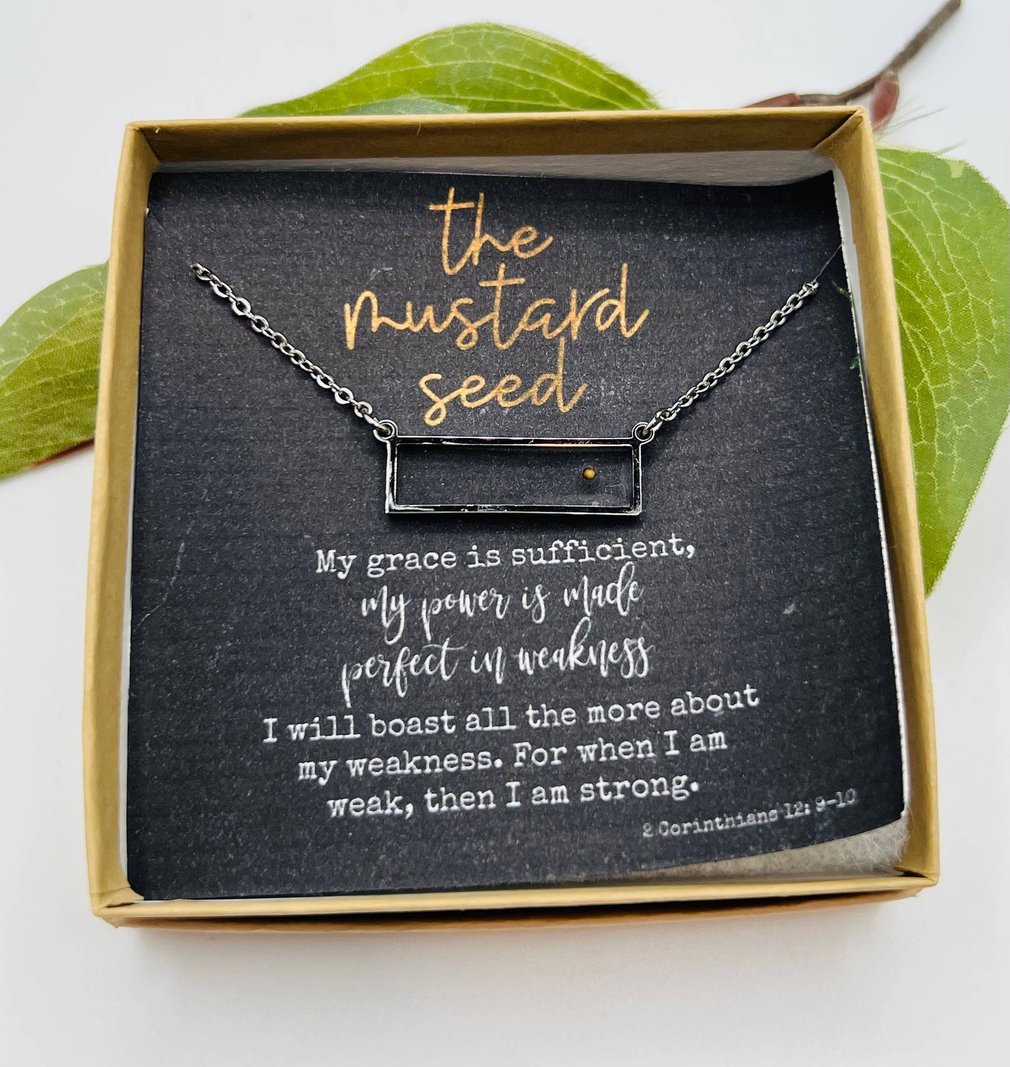 Mustard Seed Necklace