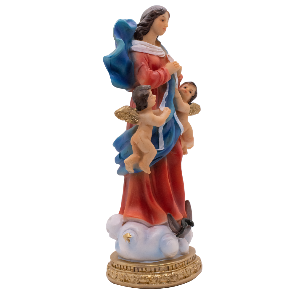 Our Lady Untier of Knots 8" Resin Statue
