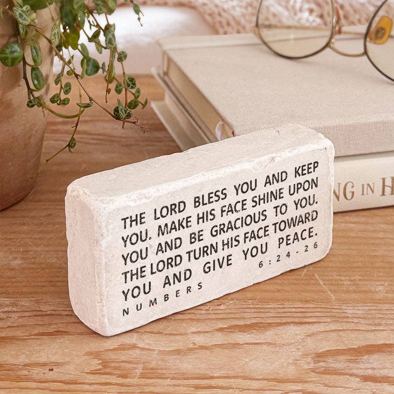 635 | Numbers 6:24-26 Stone Block