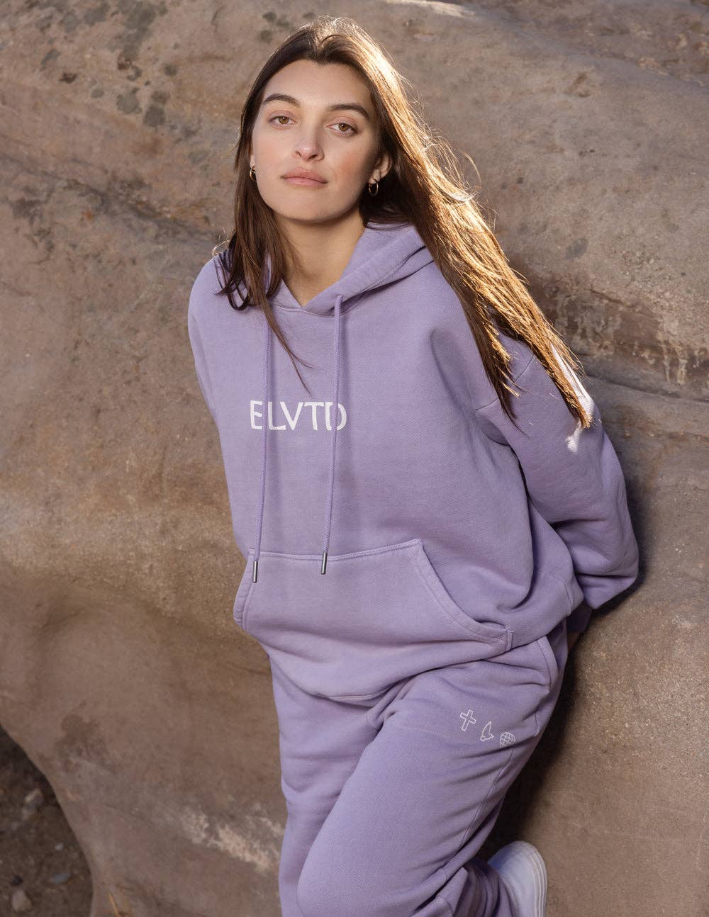 Heaven on Earth Hoodie - Amethyst