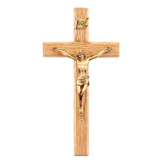 Crucifix - Oak